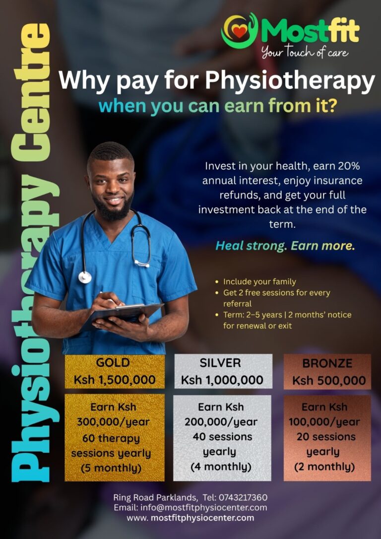 How You Can Get Free Physiotherapy Services at Mostfit and Earn 20% Returns on Your Investment