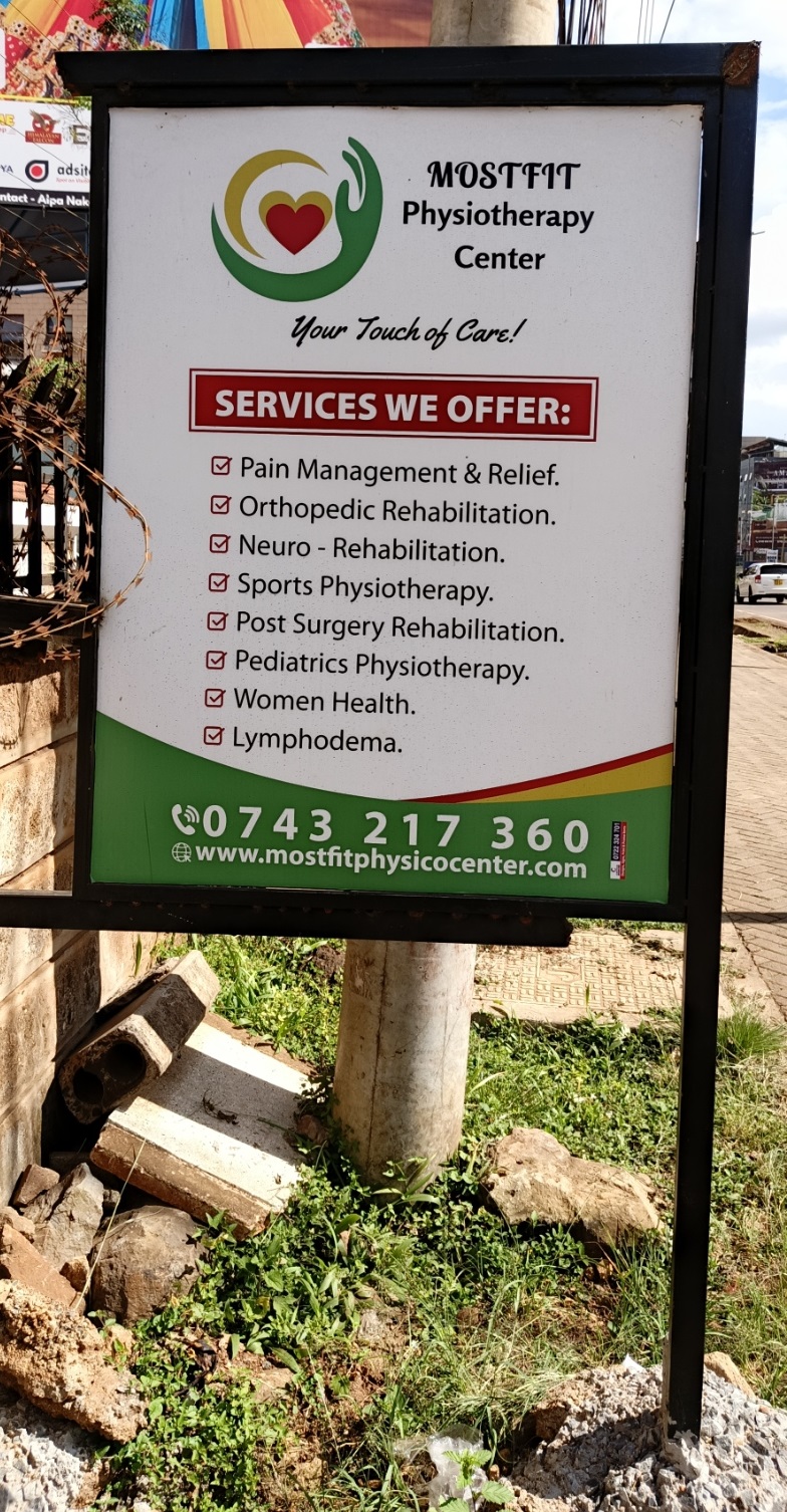 Physiotherapy and Wellness Therapy Price List - Mostfit Physiotherapy Center