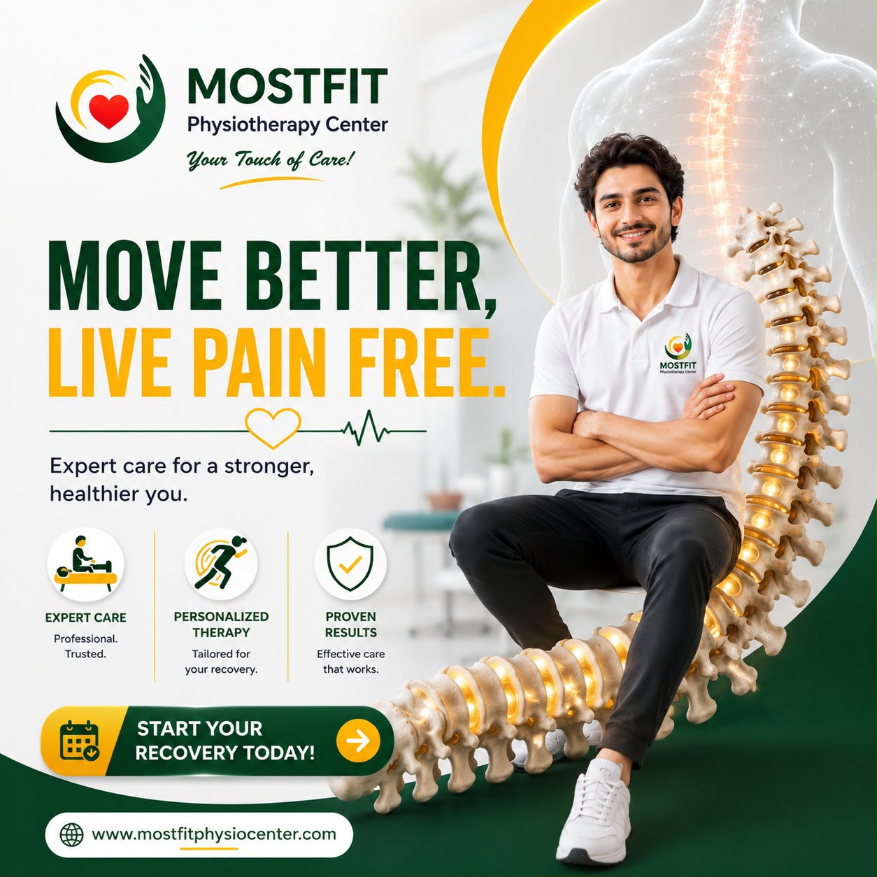 Fix the Cause, Not Just the Pain: Evidence-Based Physiotherapy - Mostfit Physiotherapy Center