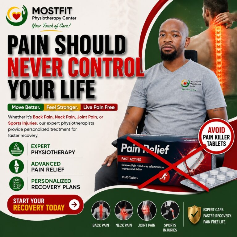 Pain Should Never Control Your Life | Expert Physiotherapy in Nairobi